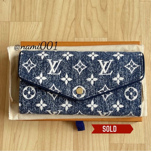 Louis Vuitton Handbags - Louis Vuitton Denim Sarah Wallet